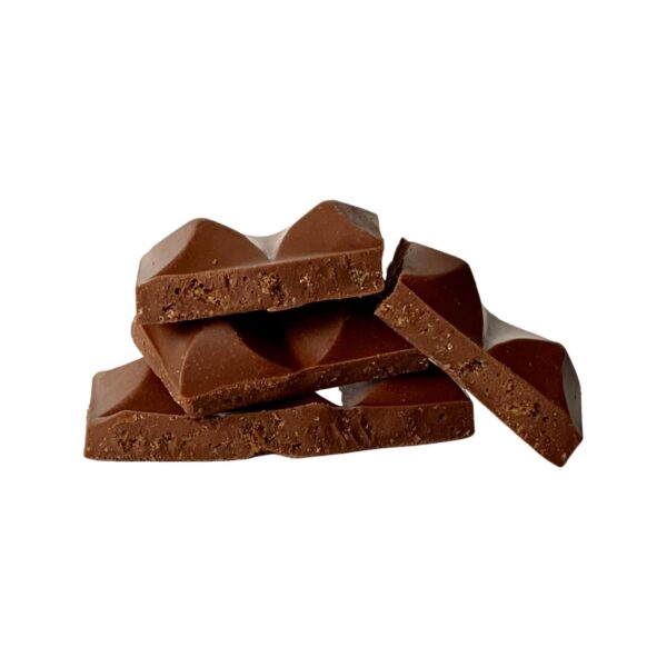 Gingerbread Goodness | Milk Chocolate with Speculaas Crumb | 100g - Image 3