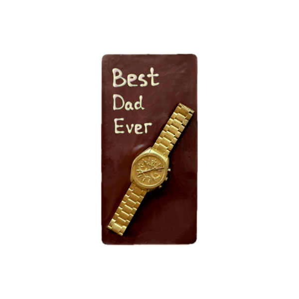 Father's Day Personalised Chocolate Card | Watch Design - Image 6