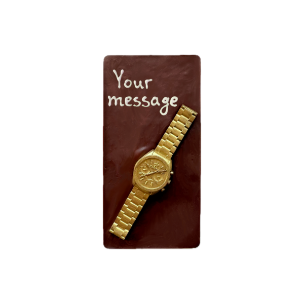 Father's Day Personalised Chocolate Card | Watch Design - Image 7