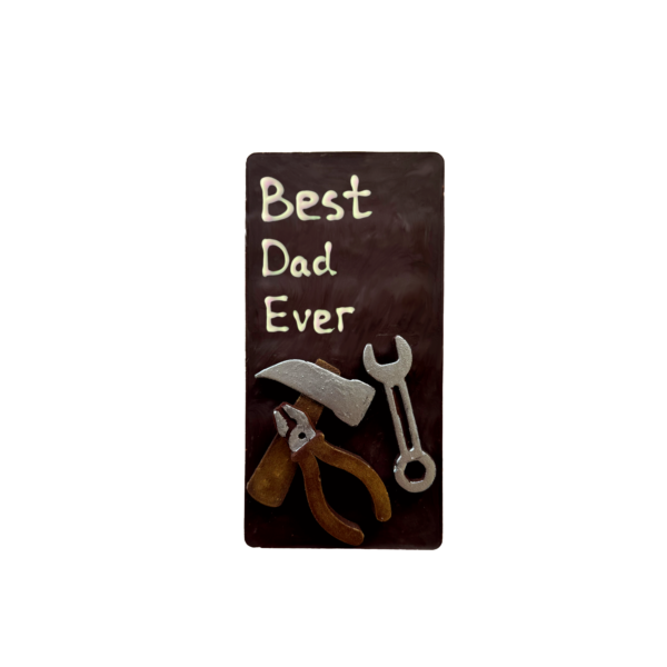 Father's Day Personalised Chocolate Card | Tools Design - Image 5