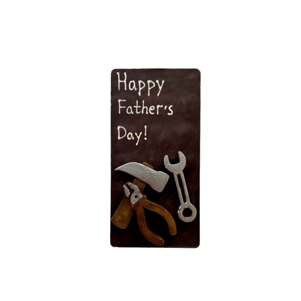 Father's Day Personalised Chocolate Card | Tools Design - Image 8